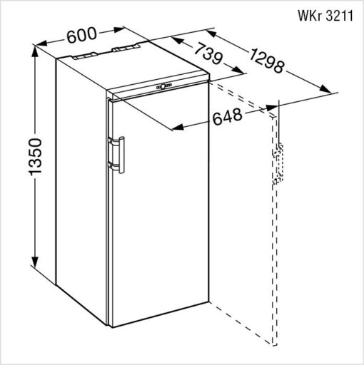 WKR-3211-22 LIEBHERR Cave de vieillissement