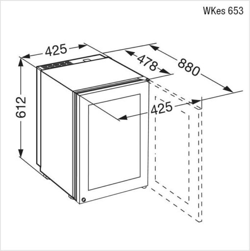 WKES-653-22 LIEBHERR Cave de vieillissement