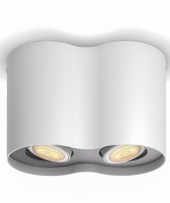 Philips Hue Spot encastré Pilier 2x GU10 Blanc