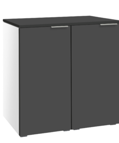 Commode Portina Hasena Blanc / Anthracite