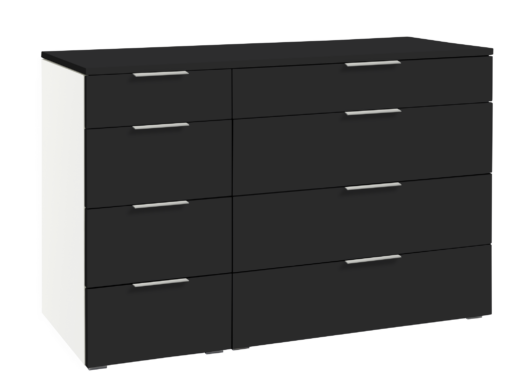 Commode Cassino Hasena Blanc / Anthracite