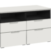 Commode Dowio Hasena Anthracite / Blanc