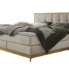 Lit boxspring Villa Hasena 180x200 cm Beige / Brun