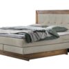 Lit boxspring incl. espace de rangement Texas Hasena 140x200 cm Beige / Brun