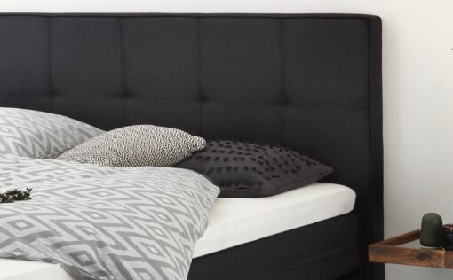 Lit boxspring Boston Hasena 180x200 cm Anthracite / Brun_2