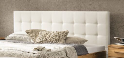 Lit Alcamo Hasena Hêtre coeur rouge bois massif 323-Kul white 140x200 cm Blanc / Brun_2