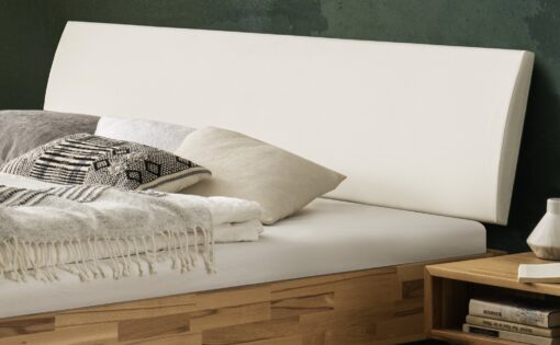 Lit Parete Hasena Hêtre coeur rouge bois massif 323-Kul white 120x200 cm Gris / Blanc / Brun – Image 2