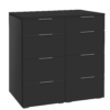 Commode Quatrine Hasena Anthracite