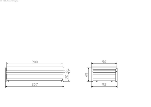 Lit Monument Hasena 90x200 cm Anthracite – Image 5